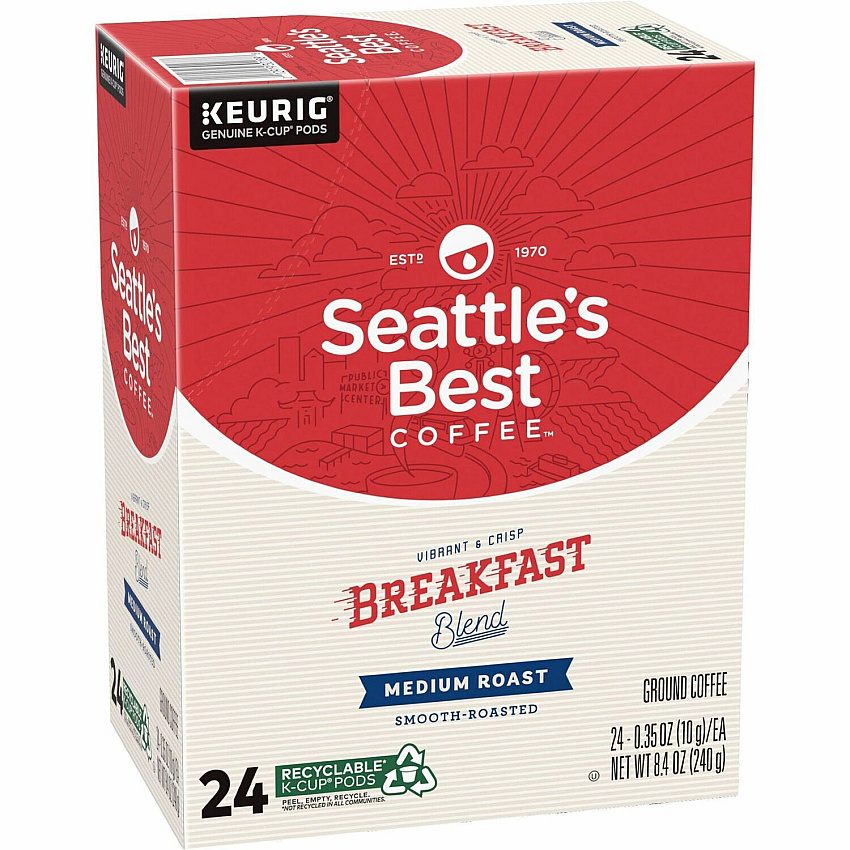 Seattle's Best K-Cup Breakfast Blend Coffee (SEA12407882)