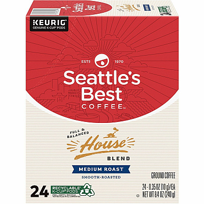 Seattle's Best K-Cup House Blend Coffee (SEA12407883)