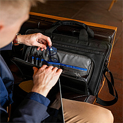 Samsonite Carrying Case (Briefcase) for 15.6" Notebook, Tablet, Smartphone - Black (SML1407091041)