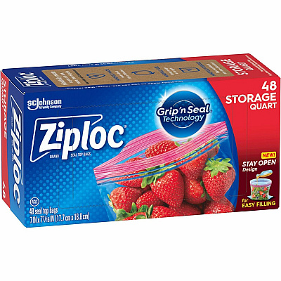 Ziploc Stand-Up Storage Bags (SJN351317)