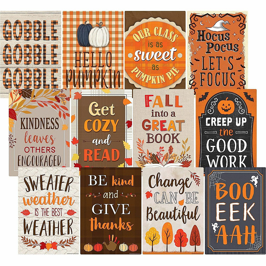 Teacher Created Resources Seasonal Classroom Posters (TCR6112)