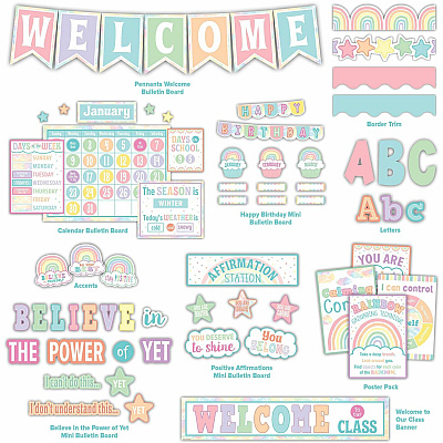 Teacher Created Resources Pastel Pop Decor Set (TCR2088713)