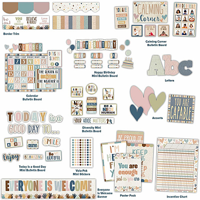 Teacher Created Resources Everyone is Welcome Decor Set (TCR2088692)