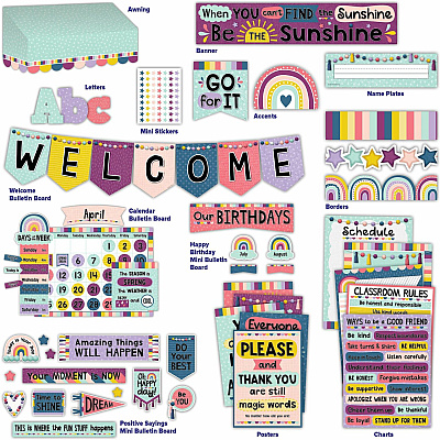 Teacher Created Resources Oh Happy Day Decor Set (TCR2088668)
