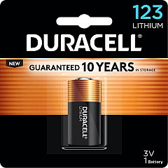 Duracell Lithium Photo Battery (DURDL123AB)