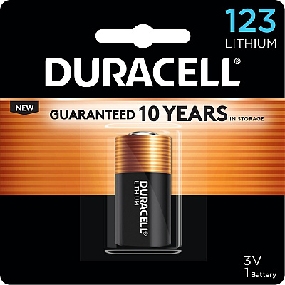 Duracell Lithium Photo Battery (DURDL123AB)