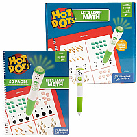 Educational Insights Let's Learn Math - 1st Grade Interactive Printed Book (LRN2448)