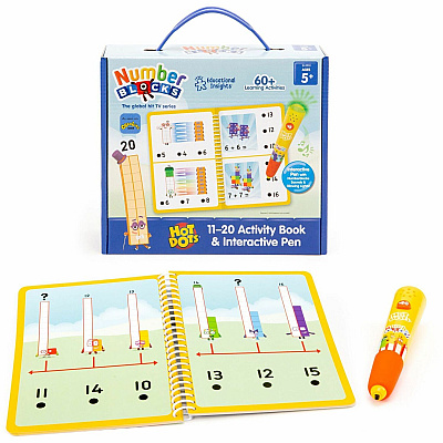 Hot Dots Numberblocks Activity Book Interactive Printed Book (LRN2551)