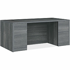 HON 0500 Series Sterling Ash Laminate Desking (HON105891LSA1)