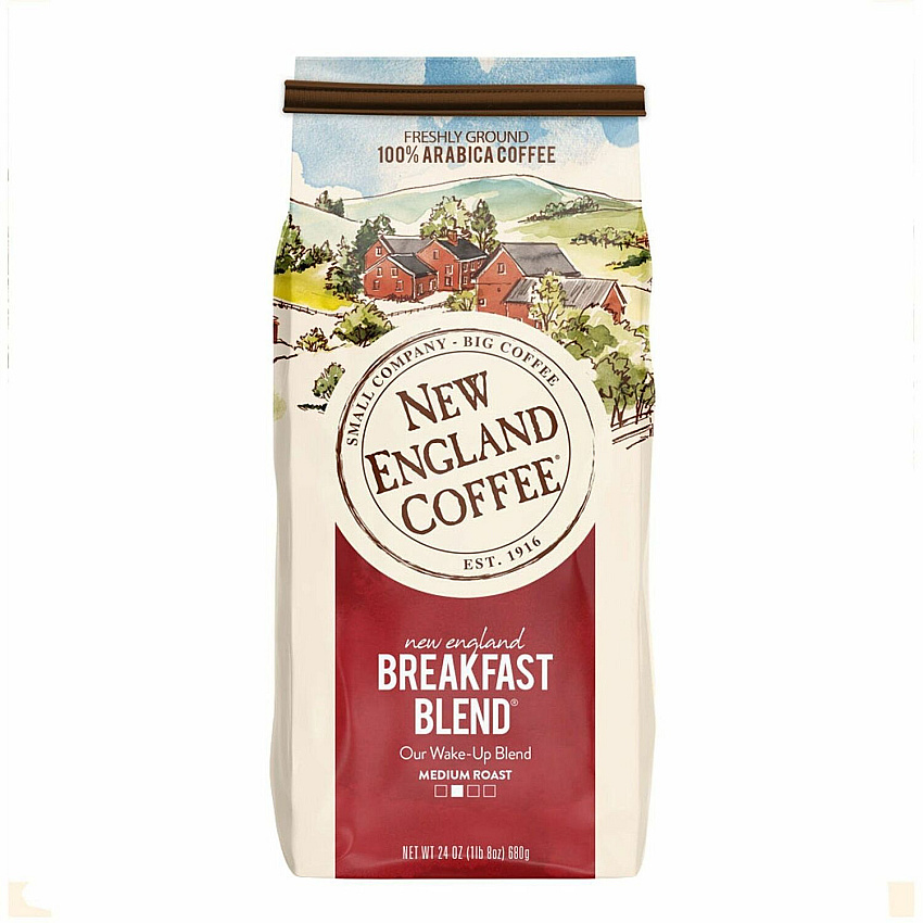 New England Coffee Ground Breakfast Blend Coffee (NCF77025)