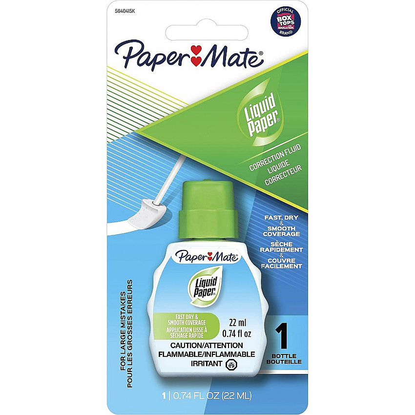 Paper Mate Liquid Paper Fast Dry Correction Fluid (PAP5640415K)