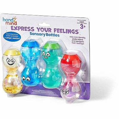 Learning Resources Express Your Feelings Sensory Bottles (LRN94488)