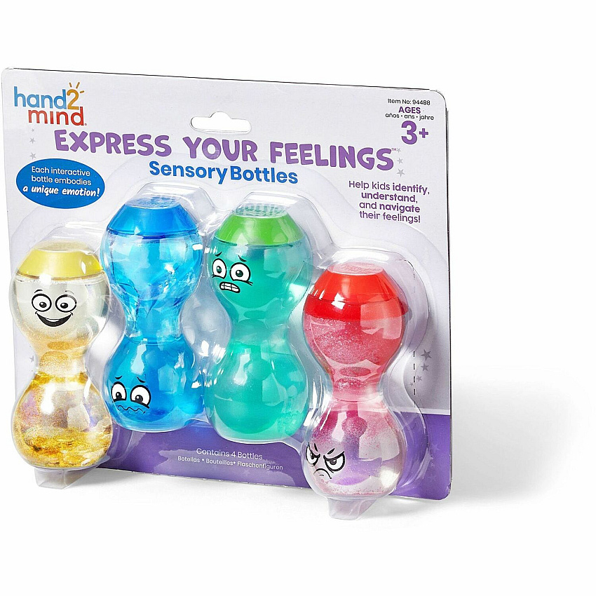 Learning Resources Express Your Feelings Sensory Bottles (LRN94488)