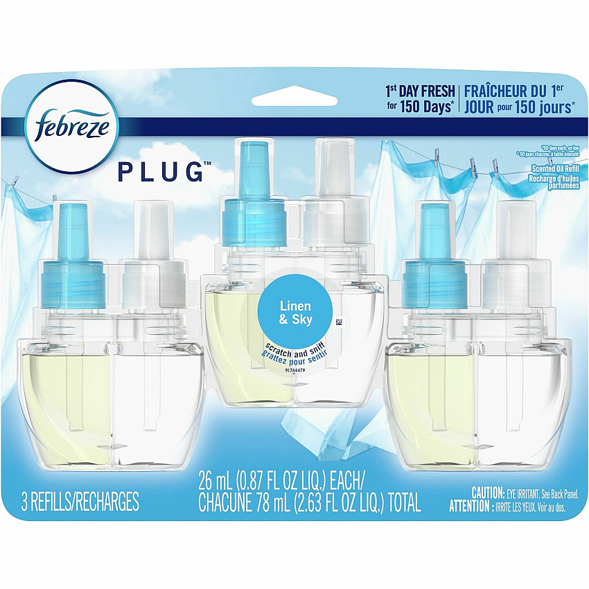 Febreze Plug Linen/Sky Oil Refill (PGC54344)