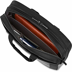 Samsonite Executive Carrying Case (Briefcase) for 15.6" Notebook, Pen, Business Card, File Folder, Tablet - Black (SML1463051041)