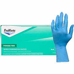 ProWorks Nitrile Powder-Free Exam Gloves (HOSN108EPFXLG)