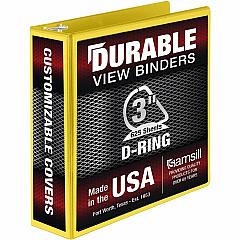 Samsill Durable Three-Ring View Binder (SAM16481)