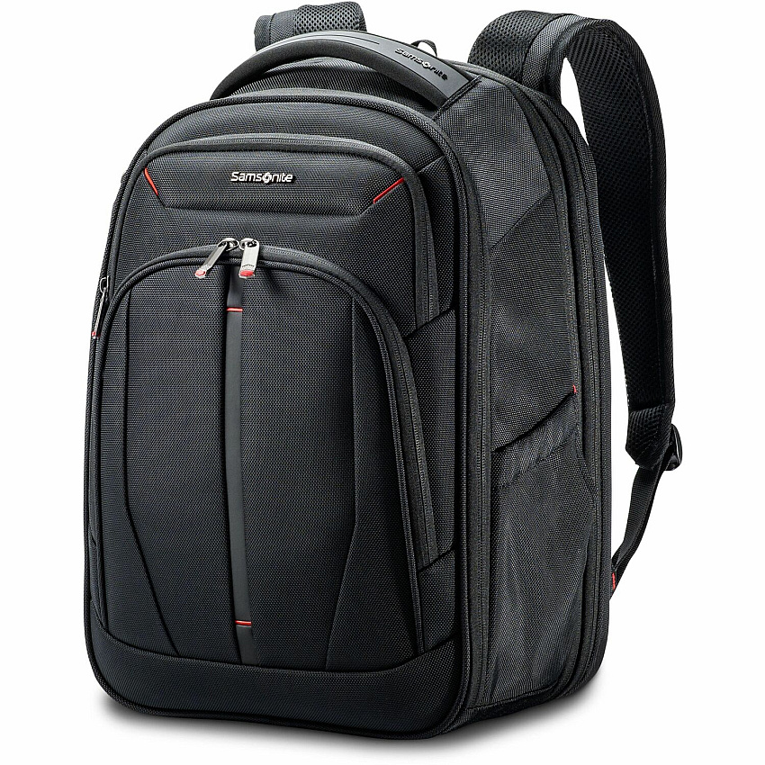 Samsonite Carrying Case (Backpack) for 12.9" to 15.6" Notebook, File, Book, Table - Black (1473291041)