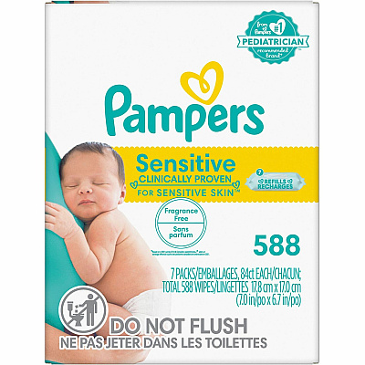 Procter &amp; Gamble Procter &amp; Gamble Baby Wipes Sensitive (PGC07325)