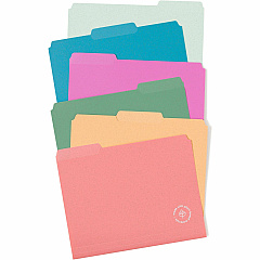 U Brands 1/3 Tab Cut Letter Organizer Folder (UBR6597U0112)