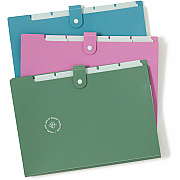 U Brands U-Eco 1/6 Tab Cut Letter Organizer Folder (UBR6592U0112)