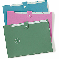 U Brands U-Eco 1/6 Tab Cut Letter Organizer Folder (UBR6592U0112)