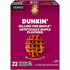 Dunkin Donuts Dunkin Donuts K-Cup Falling for Maple Artificially Maple Flavored Coffee (GMT1478)