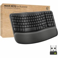 Logitech Wave Keys for Business Ergonomic Keyboard (LOG920012058)