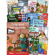 Shell Education Decodable Books Grade 1 Set 2: 15-Book Set Printed Book (145499)