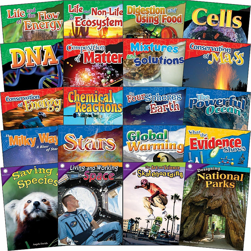 Shell Education Science Book Set Printed Book (126786)