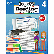 Shell Education 180 Days of Reading for Third Grade, 2nd Edition Printed Book (135046)