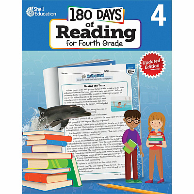 Shell Education 180 Days of Reading for Third Grade, 2nd Edition Printed Book (135046)