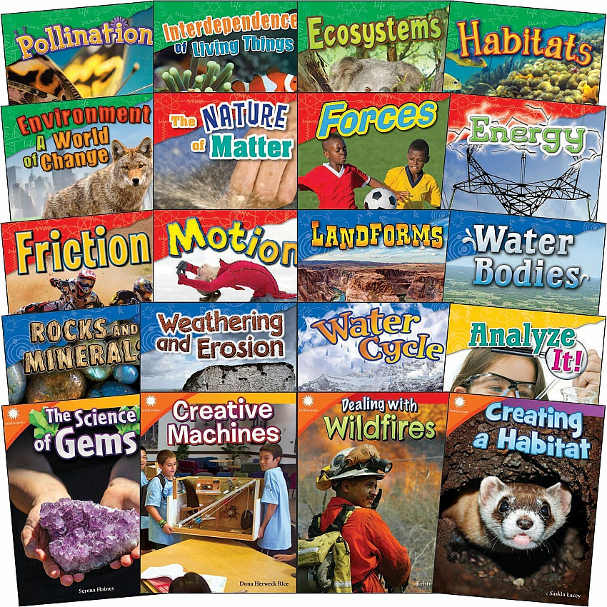 Shell Education Science Book Set Printed Book (126783)