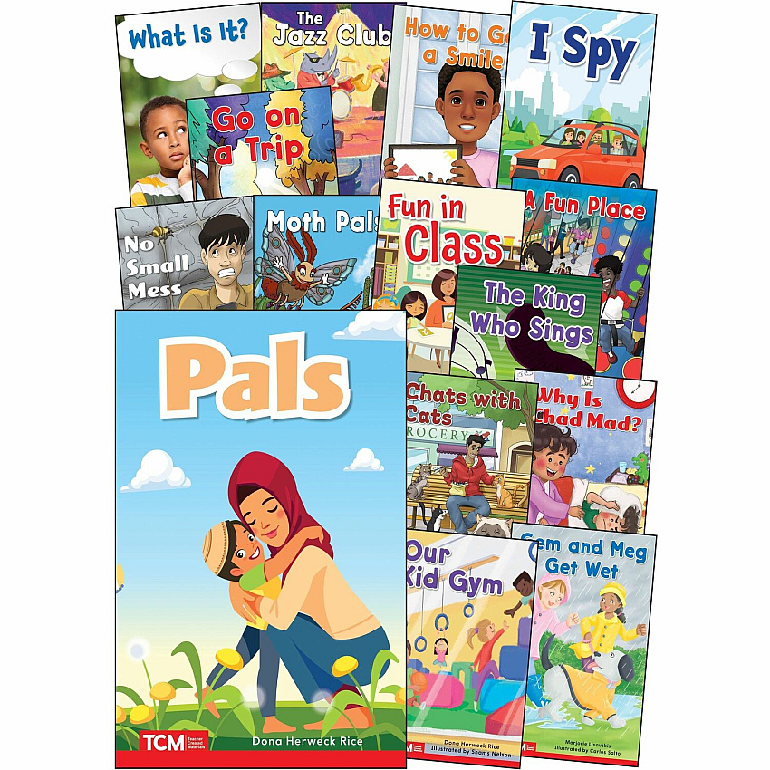 Shell Education Decodable Books Grade 1 Set 1: 15-Book Set Printed Book (145498)