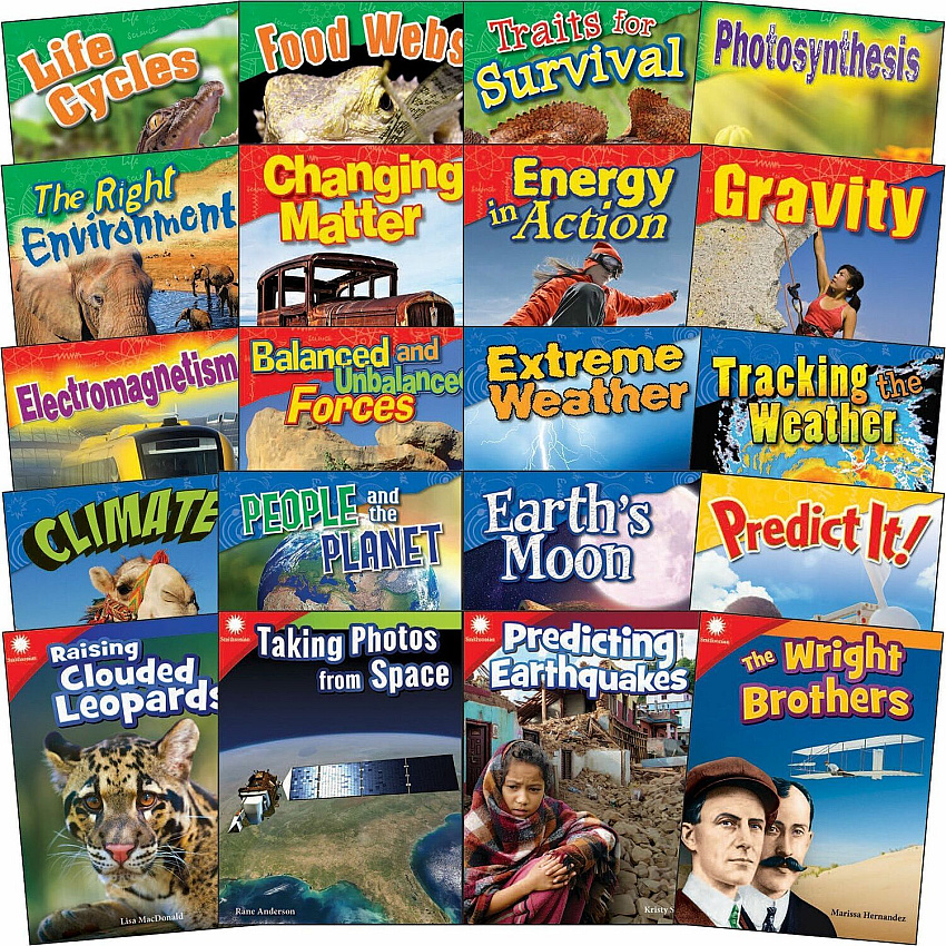 Shell Education Science Book Set Printed Book (126784)
