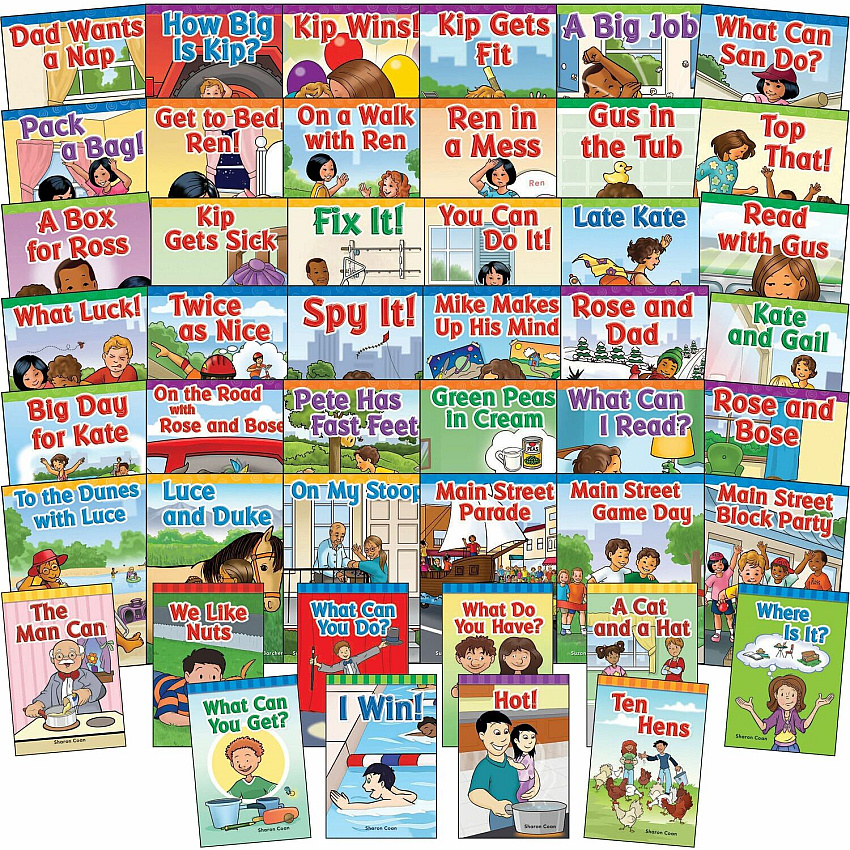 Shell Education Phonics Book Set Printed Book (126779)
