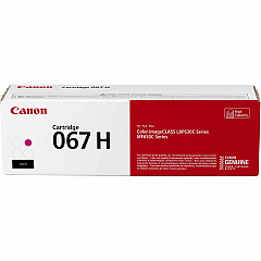 Canon 067 Original High Yield Laser Toner Cartridge - Magenta - 1 Pack (CNMCRTDG067HMA)