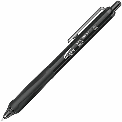 Integra Silent Retractable Gel Pens (ITA99694)