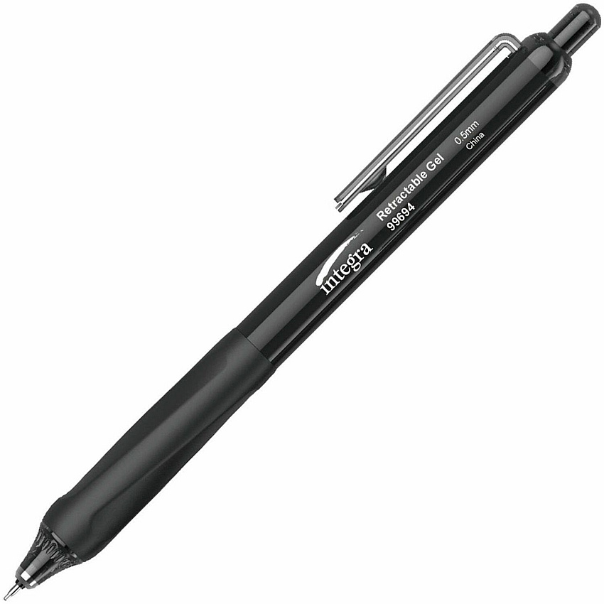 Integra Silent Retractable Gel Pens (ITA99694)