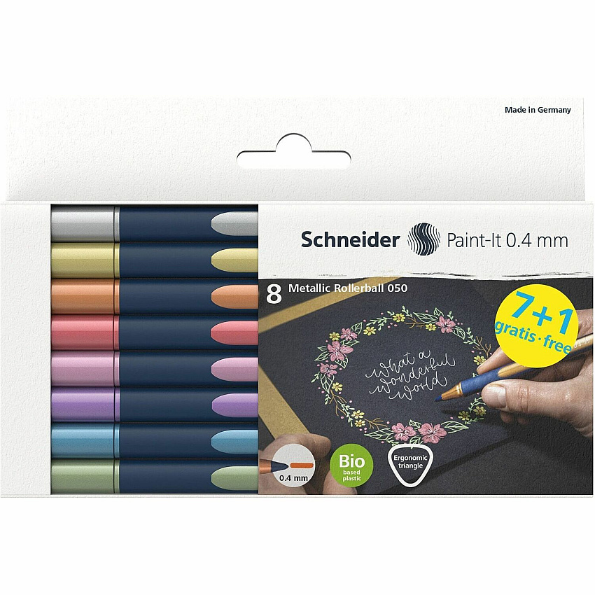 Schneider Metallic Rollerball Pens (REDML05011502)