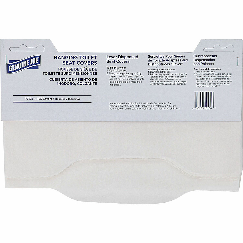 Genuine Joe Quarter-Fold Toilet Seat Covers (GJO10154)