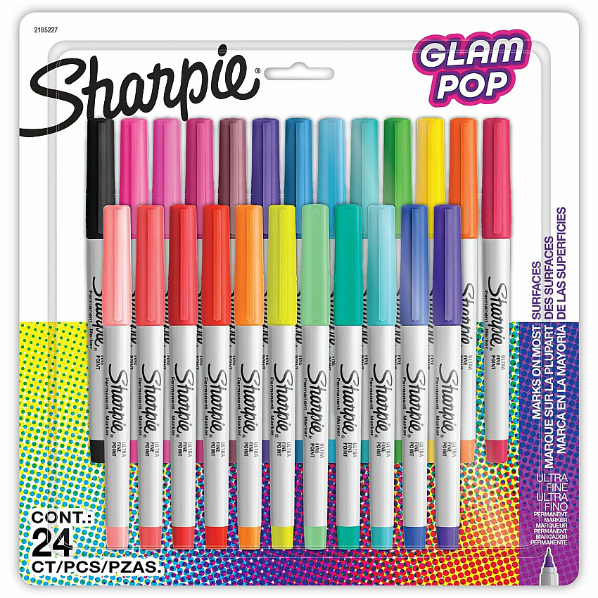 Sanford Glam Pop Permanent Markers (SAN2185227)