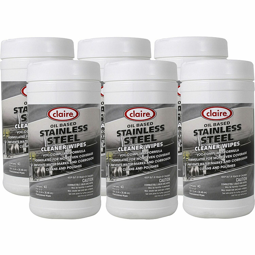 Claire Stainless Steel Wipes (CGCCL993CT)