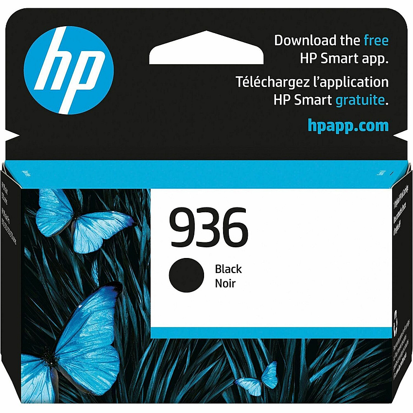 HP 936 Original Inkjet Ink Cartridge - Black Pack (HEW4S6V2LN)