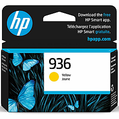 HP 936 Original Inkjet Ink Cartridge - Yellow Pack (HEW4S6V1LN)