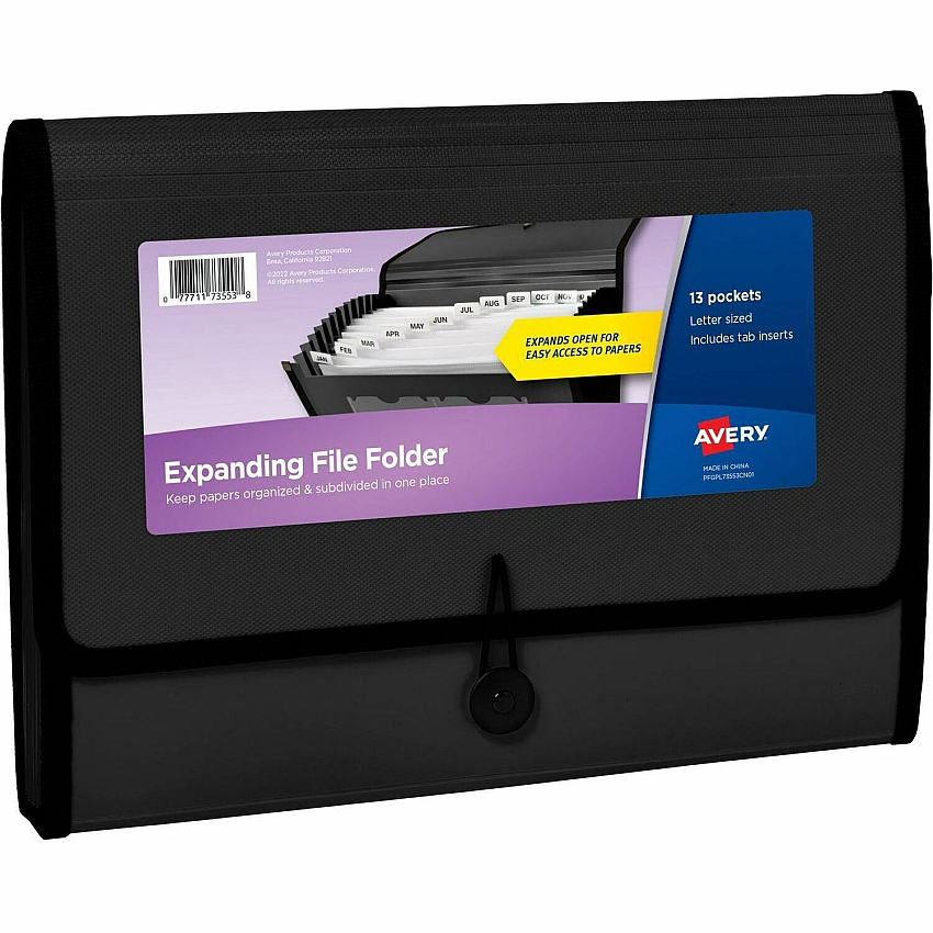 Avery Letter, A4 Expanding File (AVE73553)