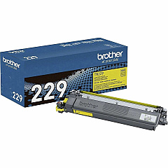 Brother Genuine TN229Y Standard Yield Yellow Toner Cartridge