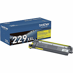 Brother Genuine TN229XXLY Super High-yield Yellow Toner Cartridge
