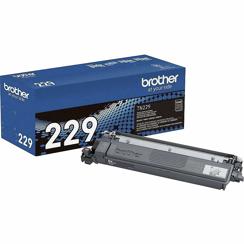 Brother Genuine TN229BK Standard Yield Black Toner Cartridge