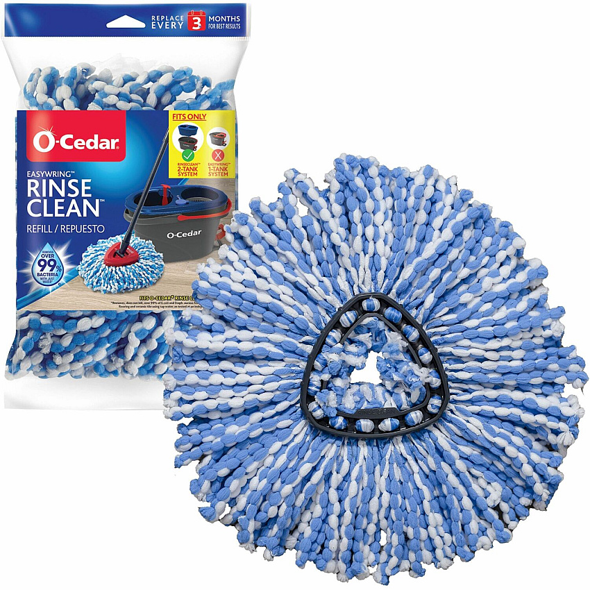 O-Cedar EasyWring Rinse Clean Mop Refill (FHP168738)